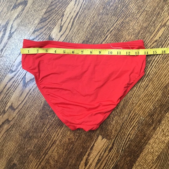 Calvin Klein Red Two Piece Tankini Swim Suit - Picture 5 of 12